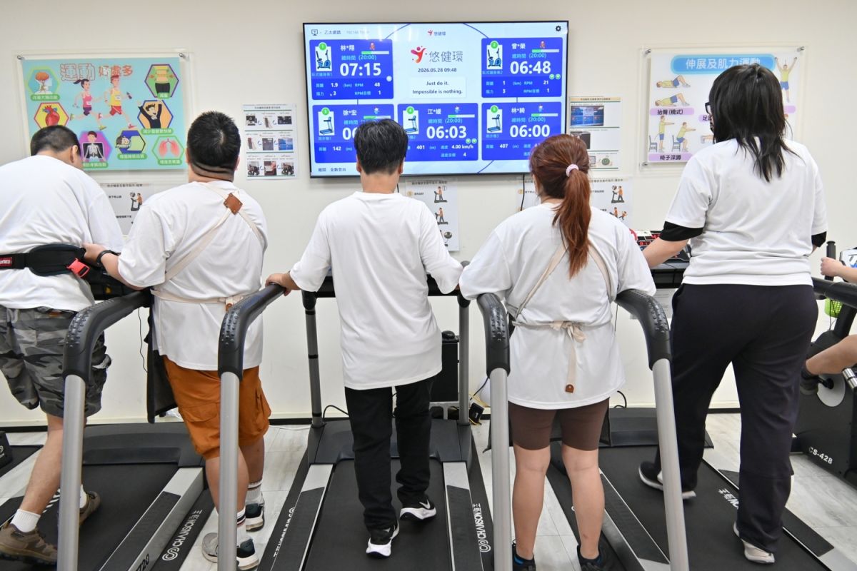 AI智慧運動進駐新北日照　社會局助身...