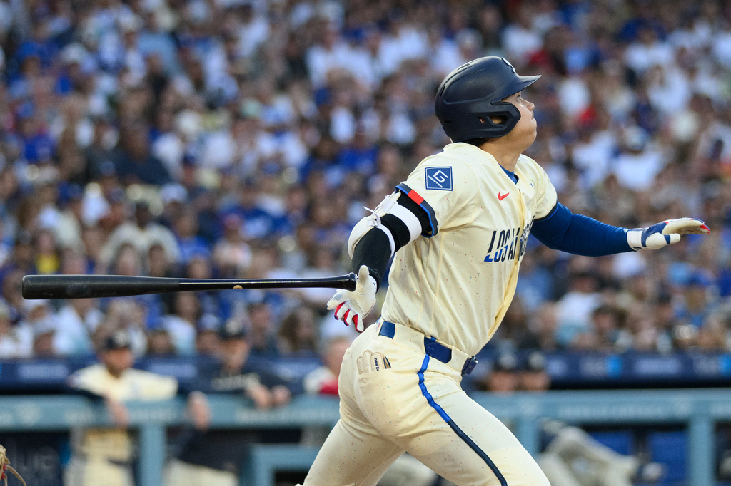 MLB》道奇開賽狂灌9分 大谷翔平「...