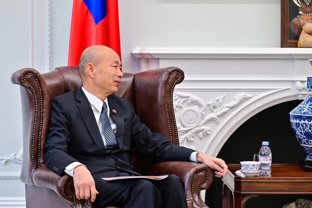 韓國瑜6月將訪華府 她見這畫面：不知...