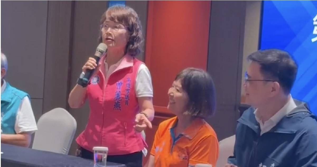 藍營大老倒戈？高雄前議長當眾力挺賴瑞...