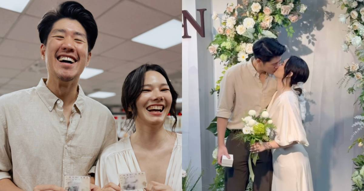 愛情長跑9年！混血女神紀培慧甜嫁導演...