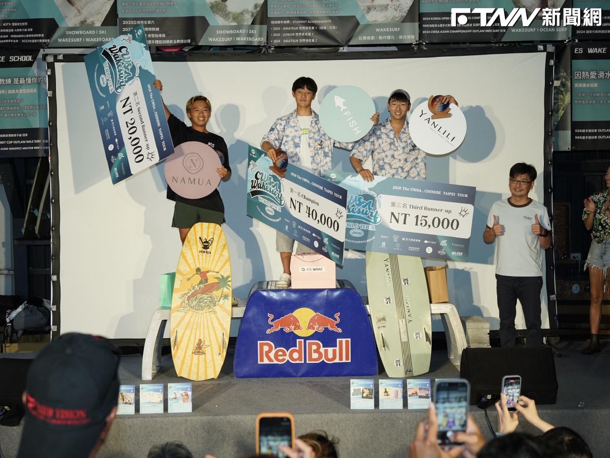 世界級快艇衝浪賽登台！台灣狂掃8金寫...