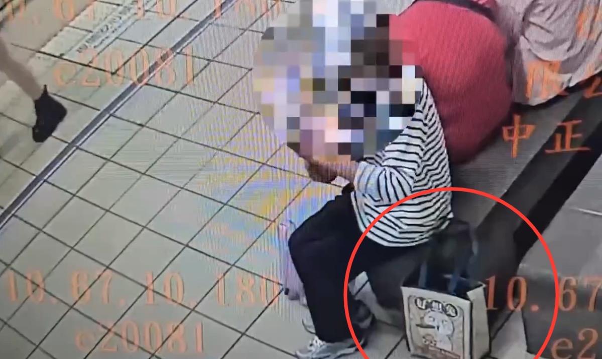 影/婦人北捷遺留裝5萬現金提袋　尼姑...