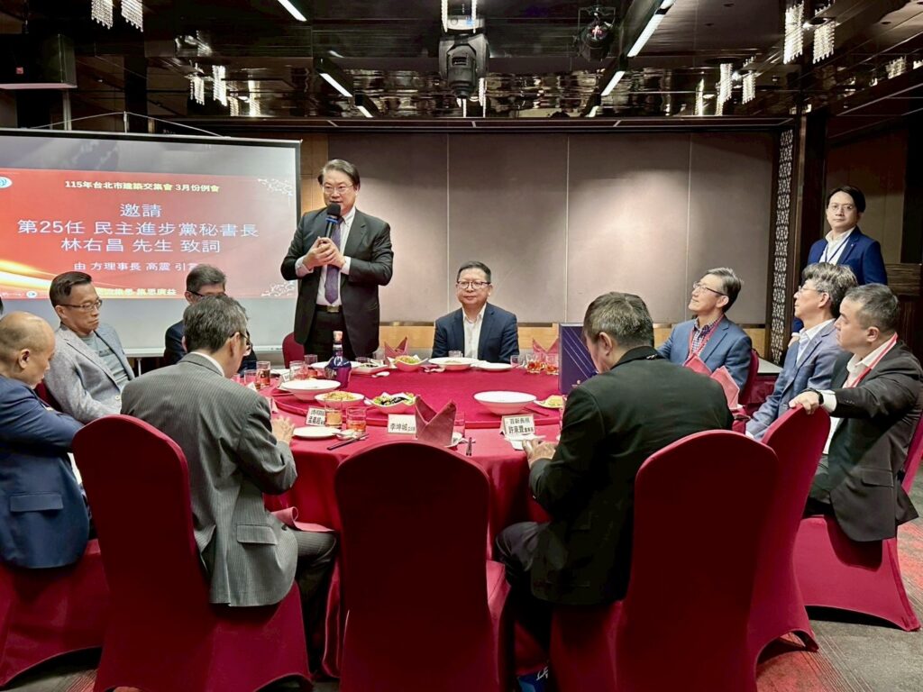 淨零轉型建築先行 林右昌：提升國際綠...