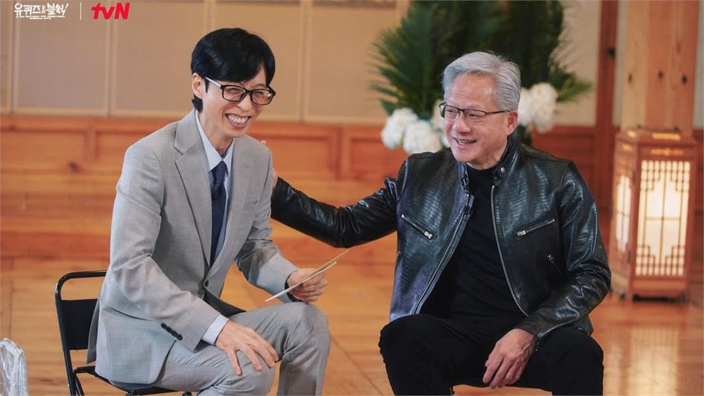 黃仁勳綜藝首秀！合體劉在錫錄製《劉Q...