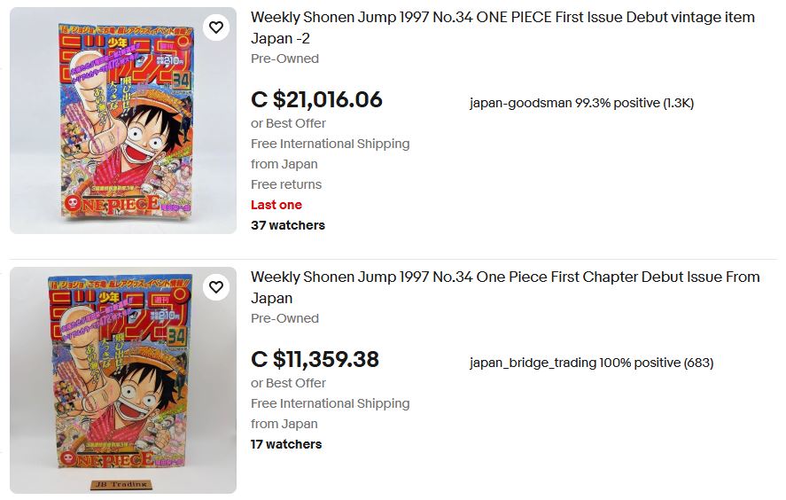3台人在日本盜賣《週刊少年Jump》...