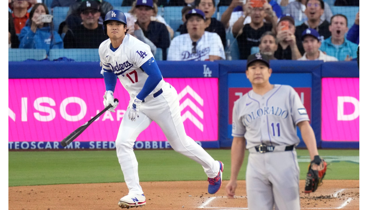 見一次打一次！大谷首打席全壘打　苦情投手又是日籍同胞