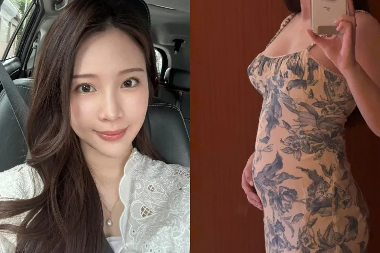 才參加乾兒子周歲趴！鄭家純挺4月孕肚現身　曝最大痛苦：到半夜