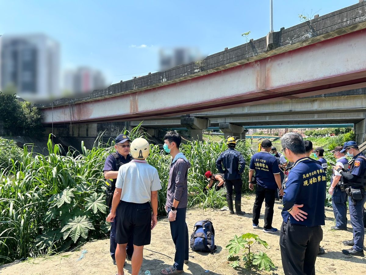 高市後勁溪溺水意外　婦人明顯死亡