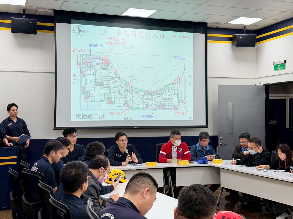 漢神洲際購物廣場開幕在即　中市消防局實境火災演練、強化防災應變