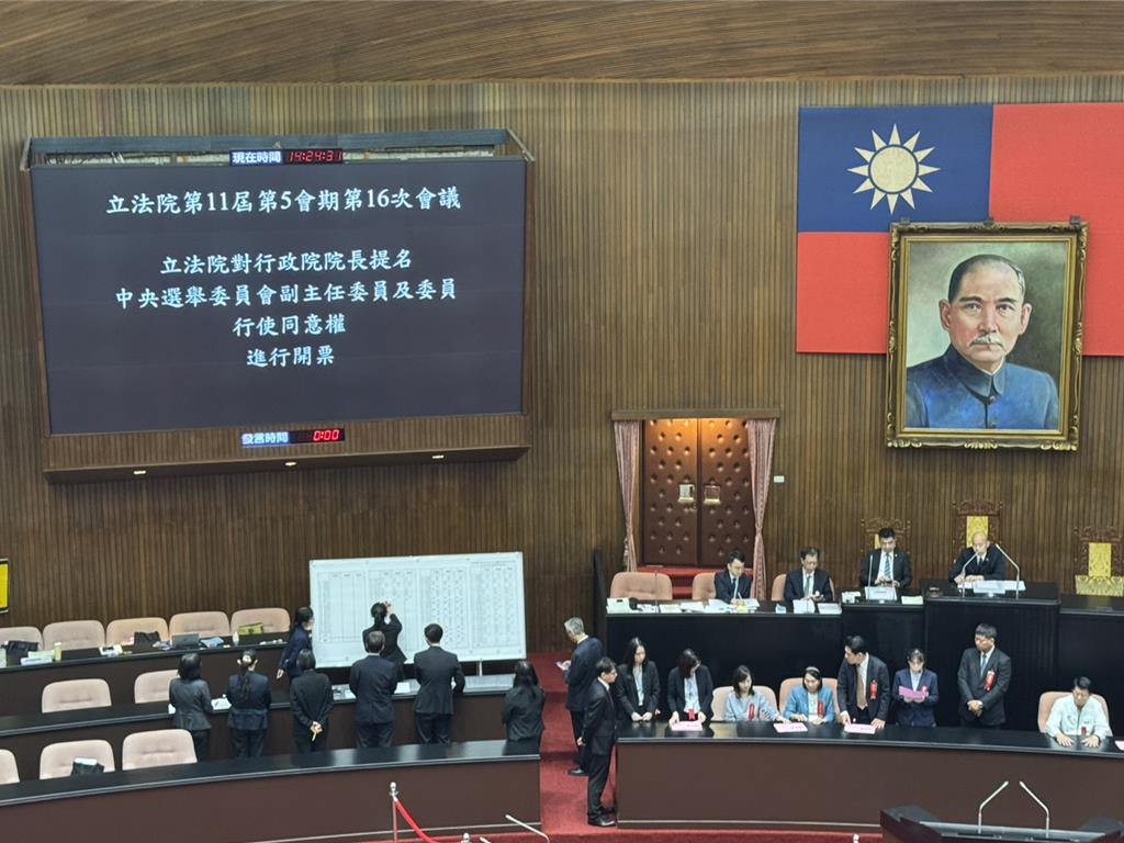 藍白再封殺中選會補提名人選 行政院點...