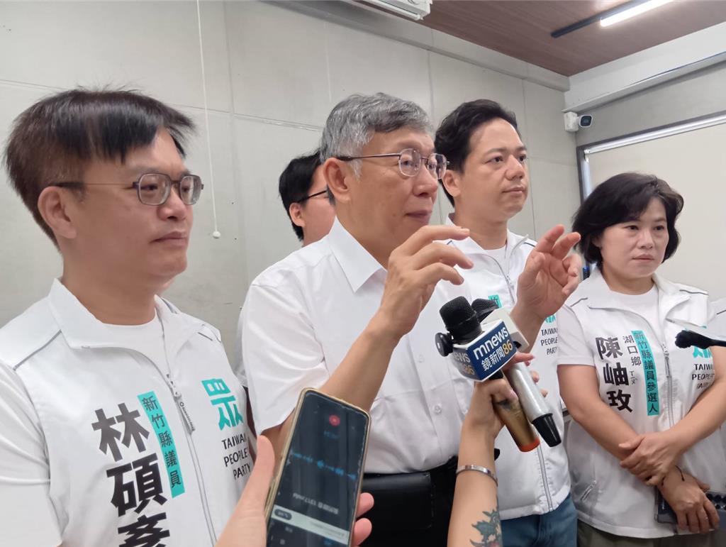 柯文哲拋新竹「鐵三角」對戰組合 批賴...