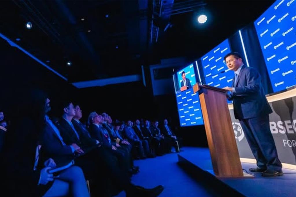 GLOBSEC專題演說 林佳龍倡議以...