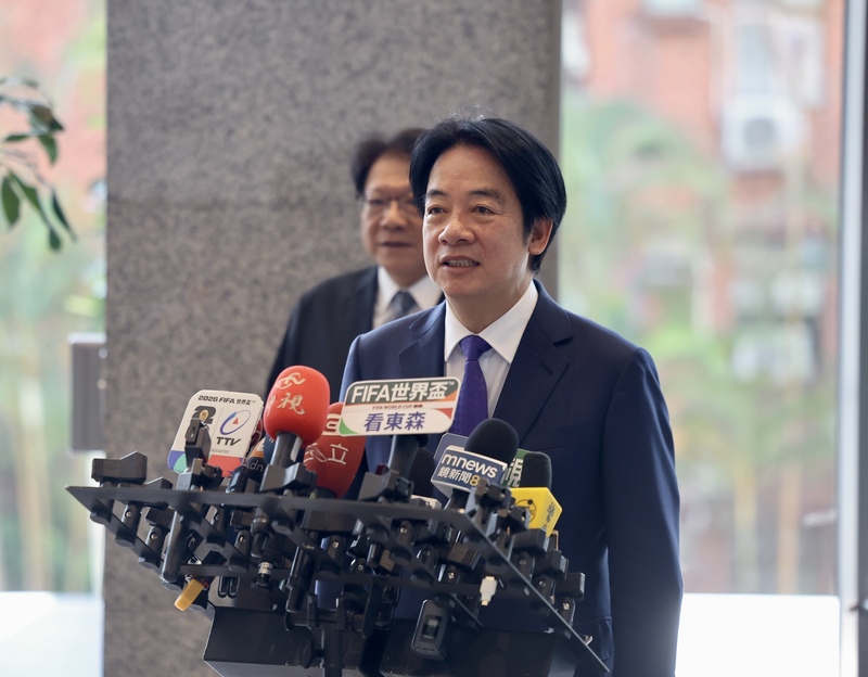 中聯問題油爭議　賴總統受訪回應 (圖...