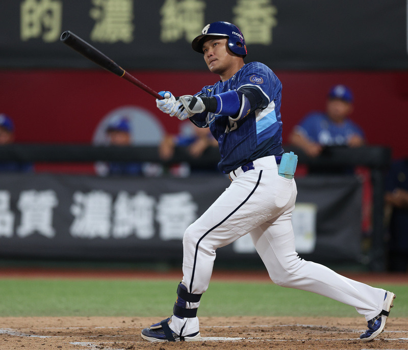 范國宸3安2打點　助悍將擊敗龍 (圖...