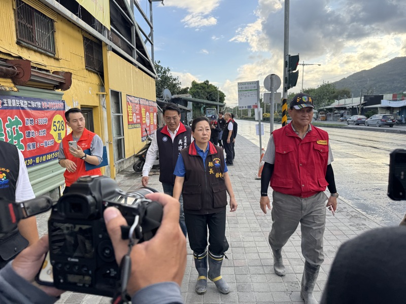 花蓮光復4/30舉行馬太鞍溪堰塞湖防災演練 (圖)