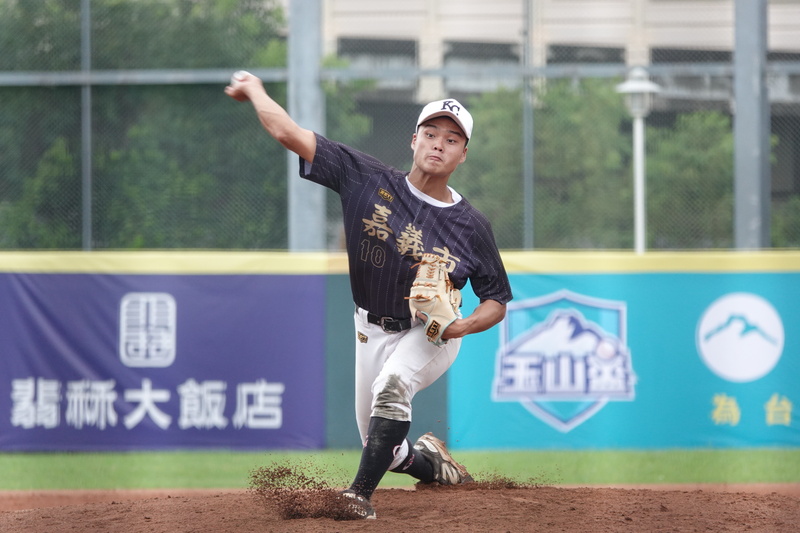 玉山盃青棒賽　嘉市蔡銘祐好投完封敗部...