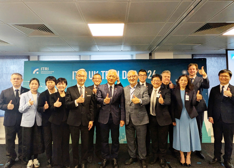 工研院英國科技日　匯集台英要角 (圖...