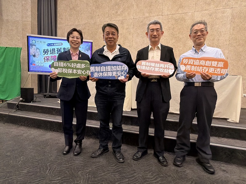 勞資合意下舊制勞工可自提退休金　勞動...