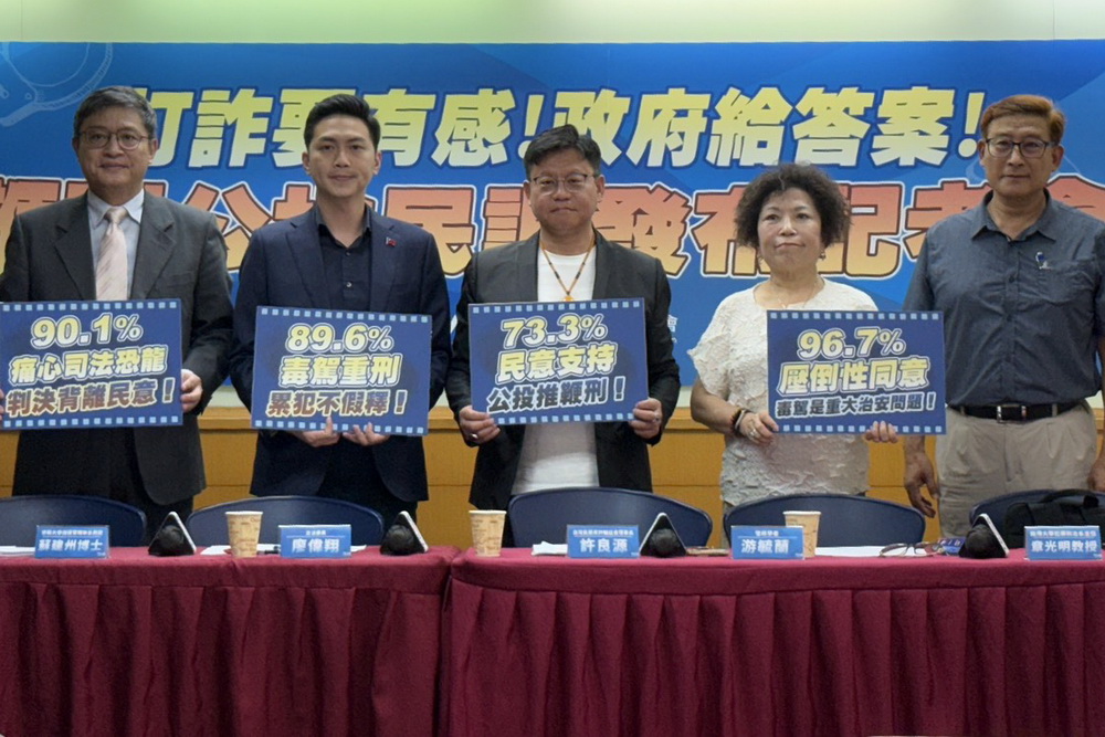 打詐要有感　反詐協會民調84.7%支...