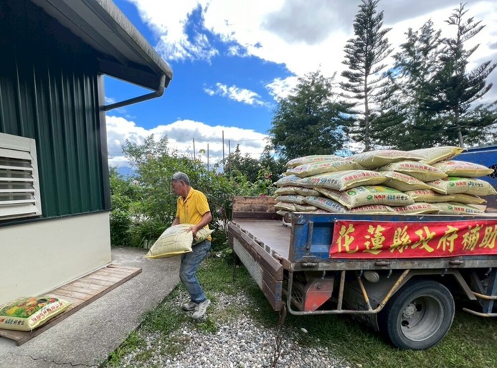 花蓮農業資材補助每公頃調升至2500...