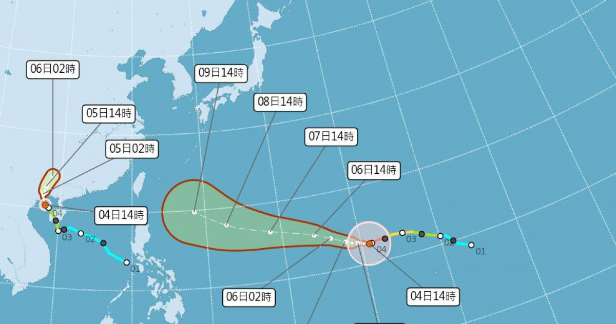 強颱巴威最新路徑出爐！「這2天」北轉...