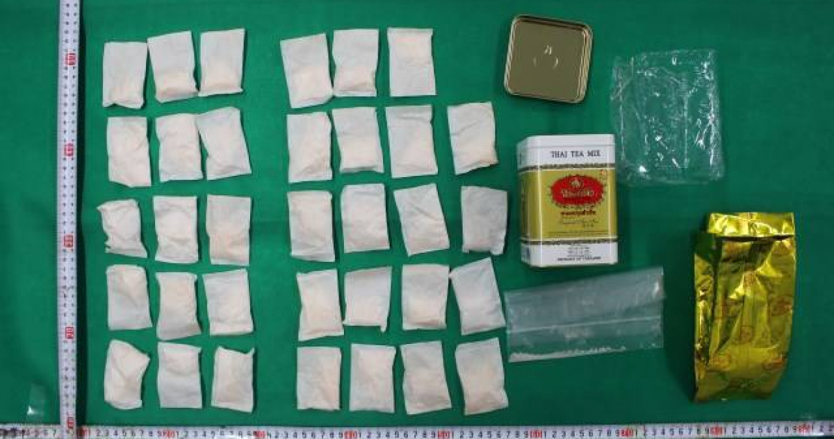 3公斤毒品塞進咖啡包和茶葉罐　台男運...