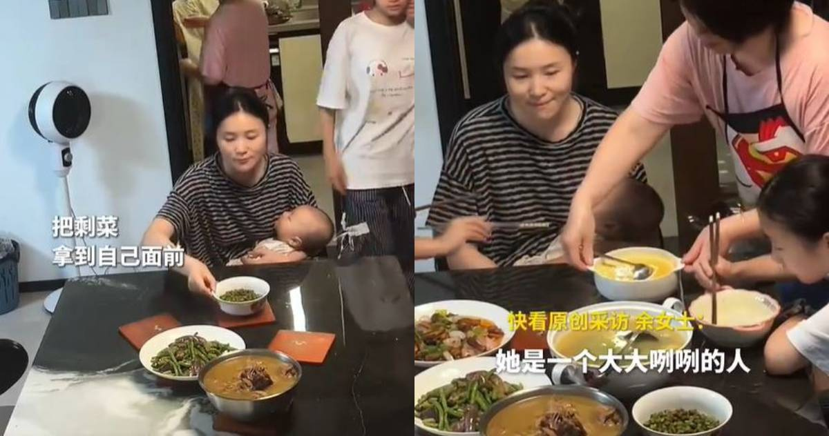 見兒媳把剩菜擺面前！婆婆下意識「1舉...