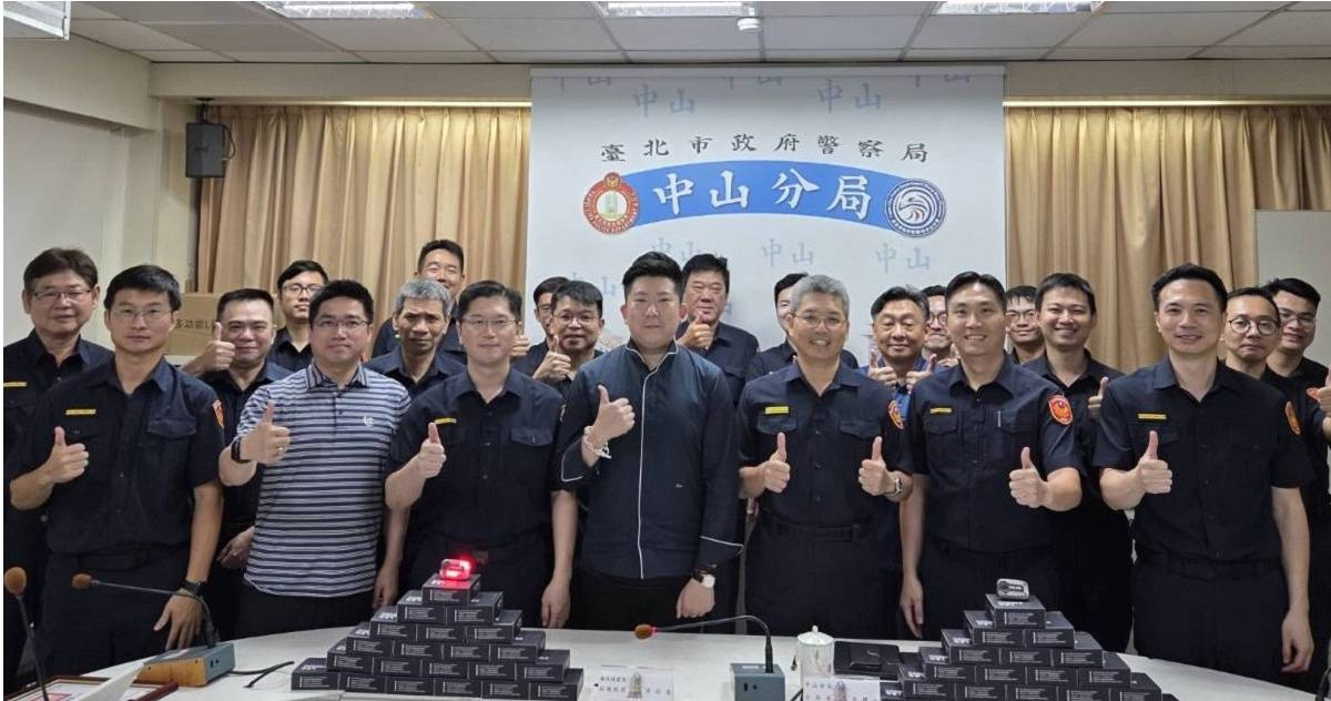 守護人民保姆安全　萬事達建設警察節前...