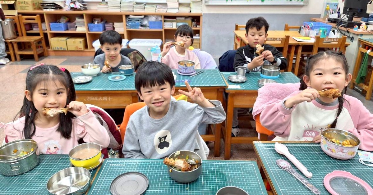 新北國中小營養午餐免費將上路！ 3配套措施同步升級