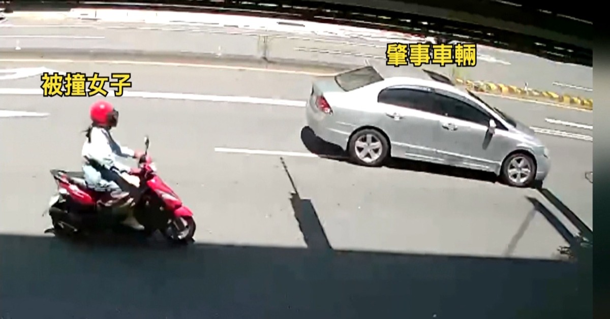 獨家／路口撞機車 害女栽花圃 女駕駛...