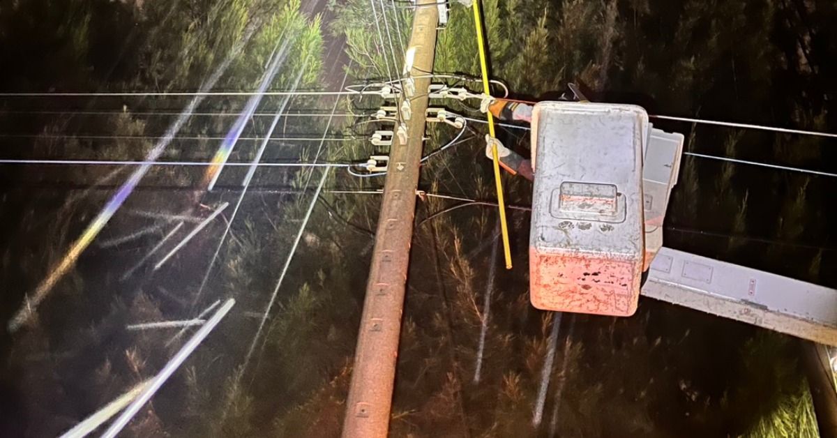 大雨影響！台中梧棲晚間驚傳停電 81...