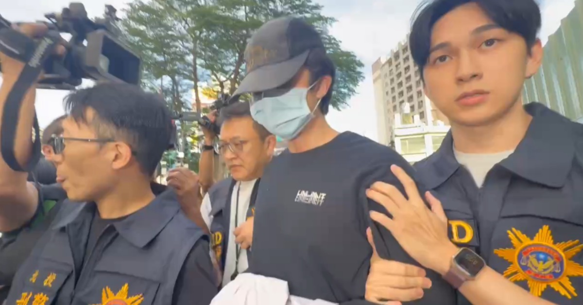孫安佐涉2罪遭移送法辦！偵訊結束 面對鏡頭低頭沉默