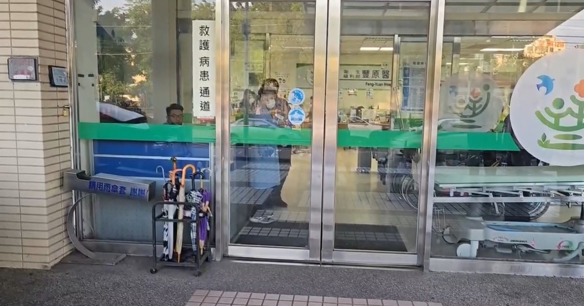 男疑持槍闖豐原醫院大鬧 一路逆向逃遭...