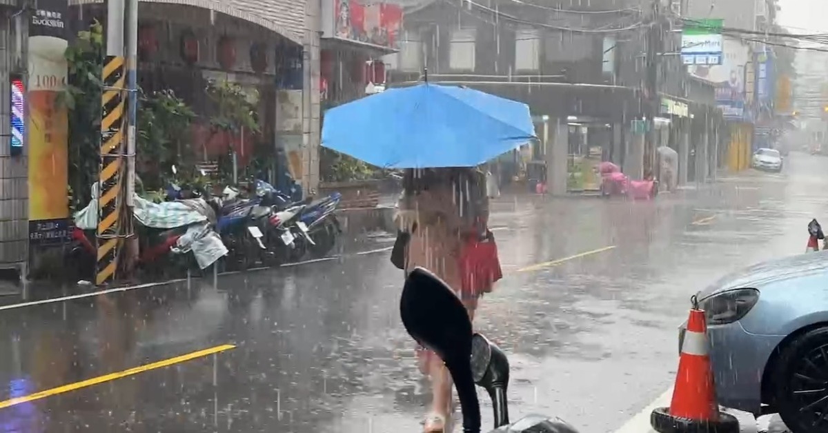 快訊／快關窗！大雨猛炸7縣市