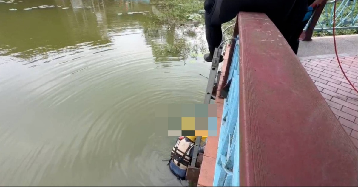 埔里鯉魚潭驚見女浮屍！釣客以為釣到魚...當場嚇壞