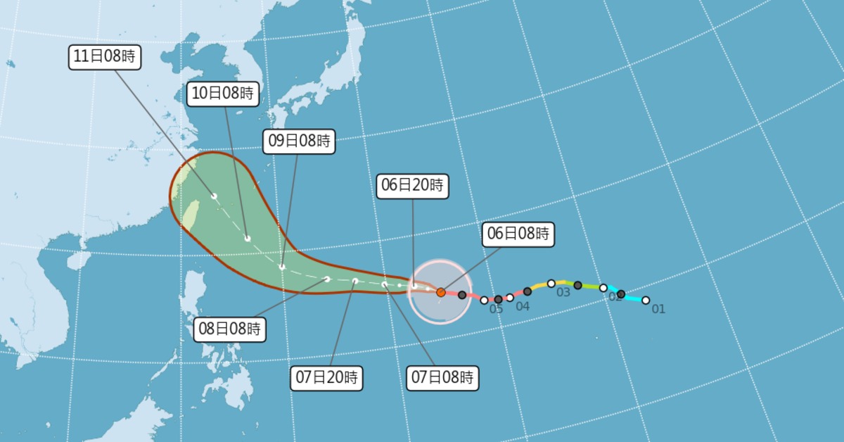 強颱巴威暴風侵襲率！北北基破6成 擬...