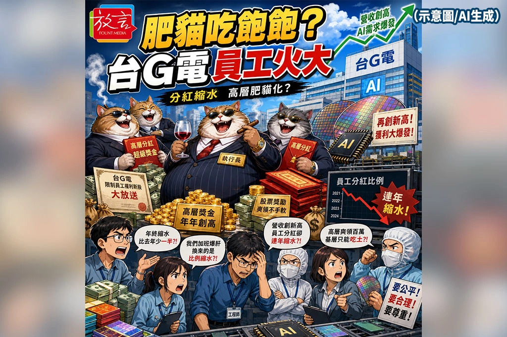 分紅比例降、社會責任員工扛？魏哲家稱...