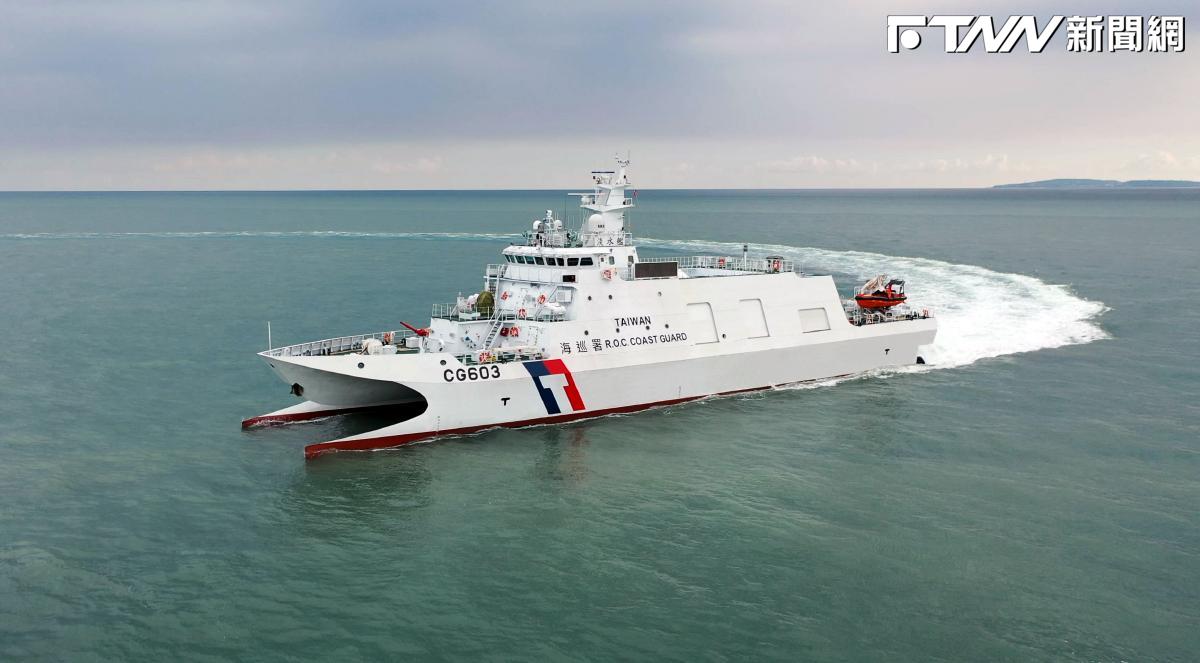 中國派4艦「灰色襲擾」在台灣東部海上...