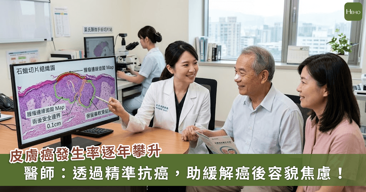 翻轉「皮膚癌」治療方式！精準抗癌也能...