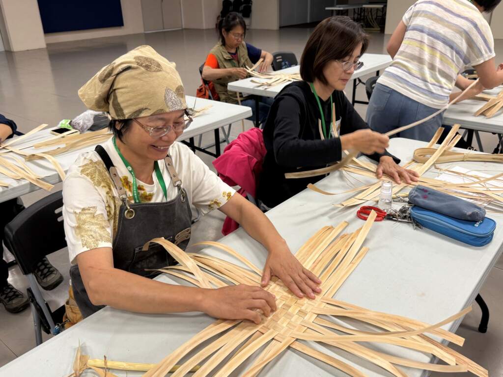 纖博館推取纖工作坊　體驗植物纖維工藝