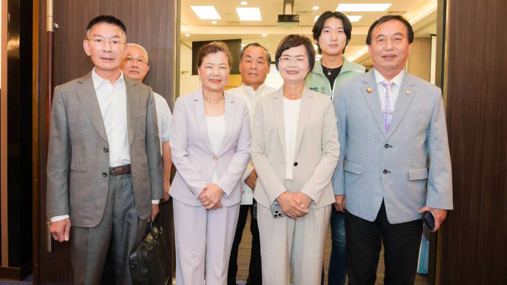 影／陳素月邀王美花回鄉開講　談彰化傳產轉型契機