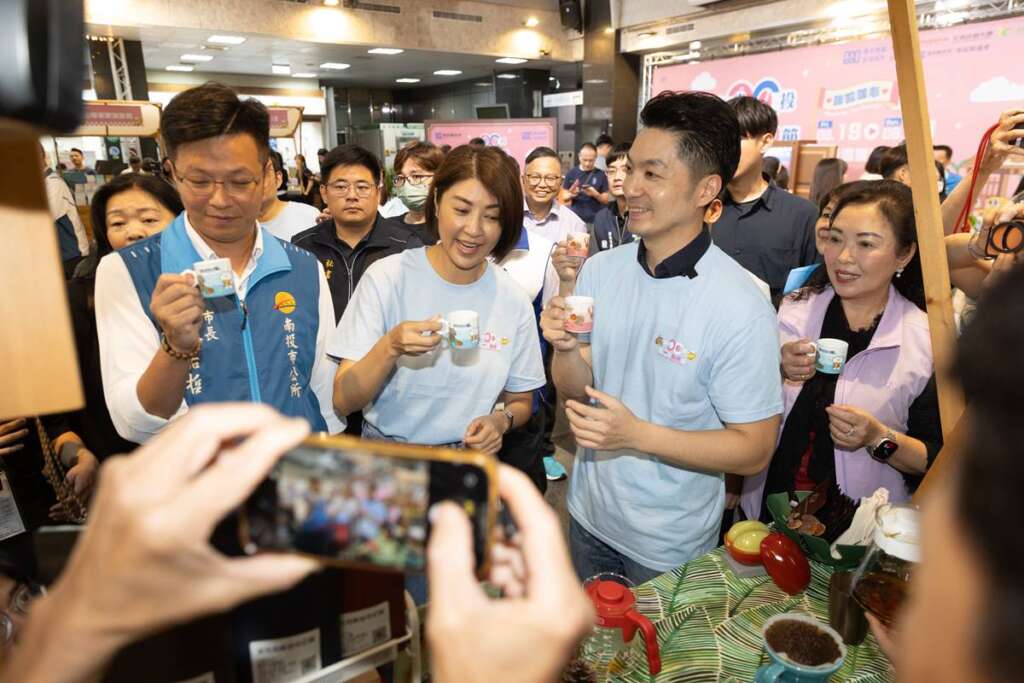 蔣萬安站台南投巧克力咖啡節　讚咖啡產業商機上看1400億元