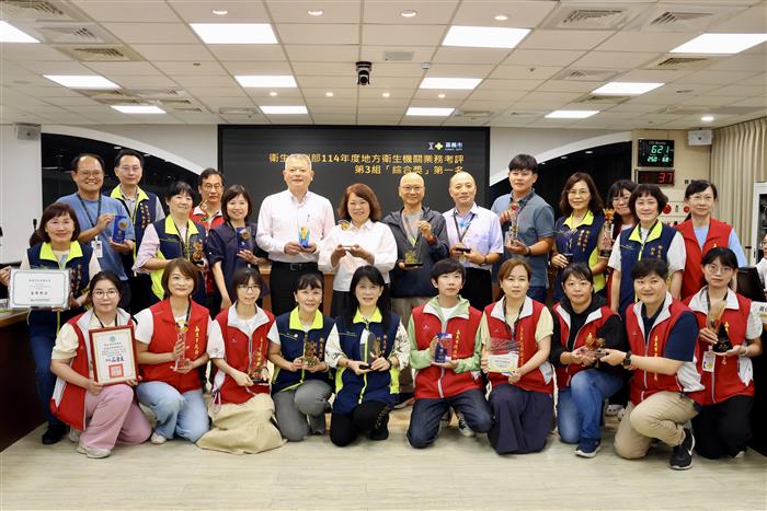 嘉義市衛生醫療再奪全國佳績 21項獎項守護市民健康