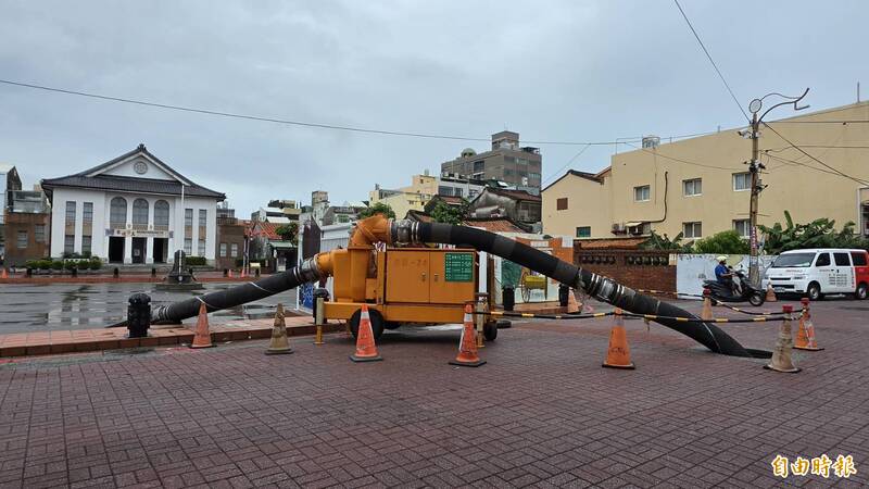 鹿港老街有救了？洛津國小地下滯洪池可裝4.7座泳池 水抽出後要做這件事