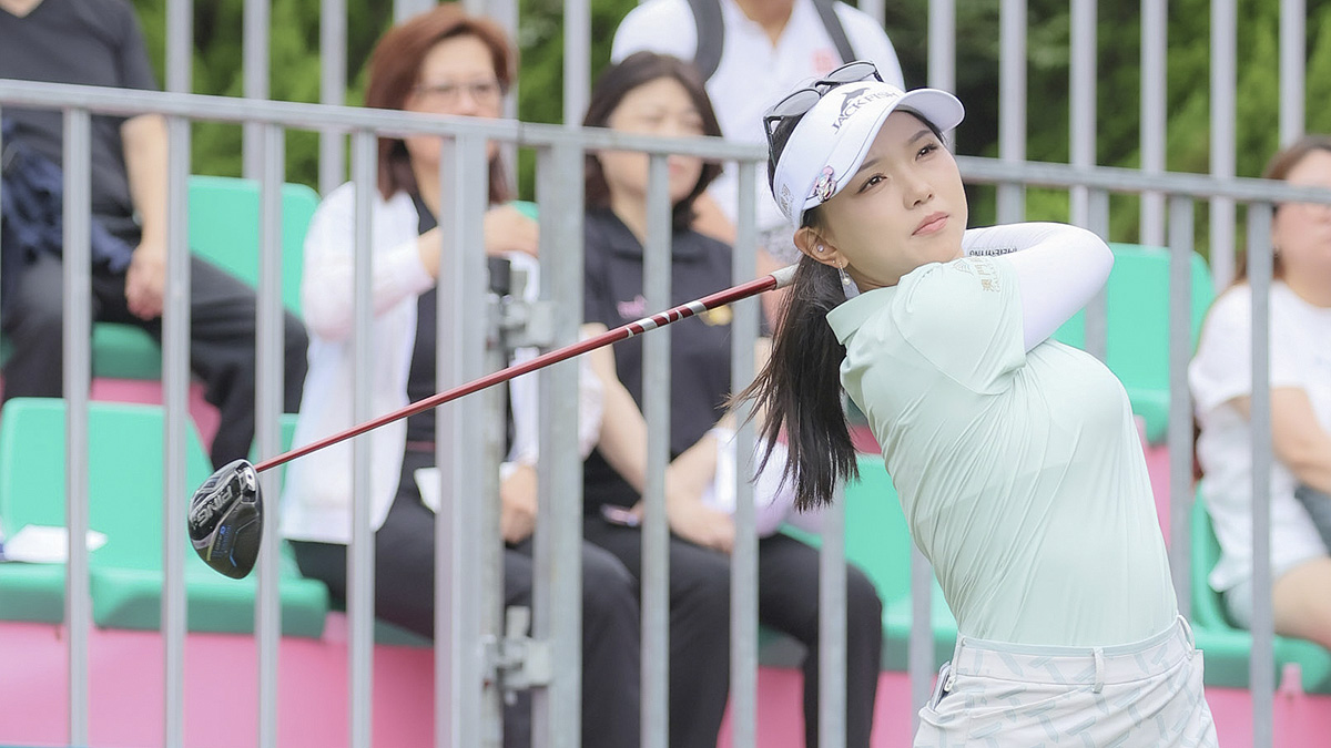 高爾夫》中國信託女子賽，石昱莉第二天獨佔榜首