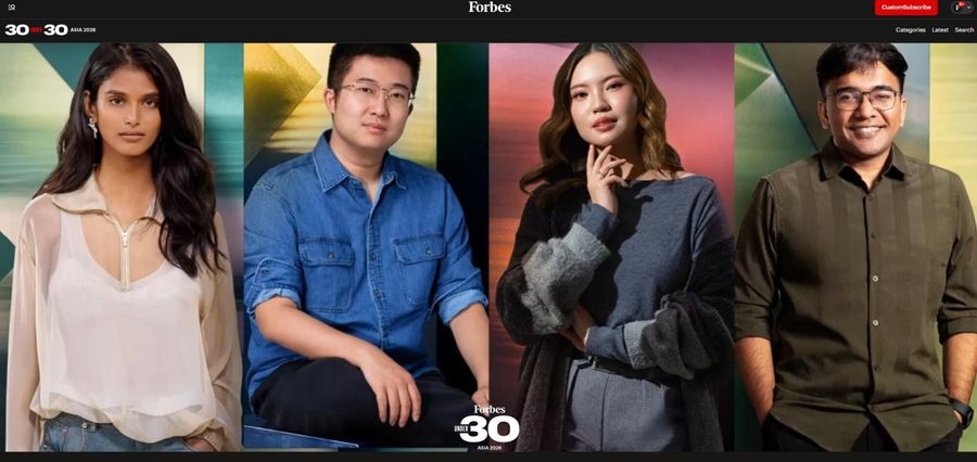 《富比士》亞洲傑出青年出爐！除了醫療...