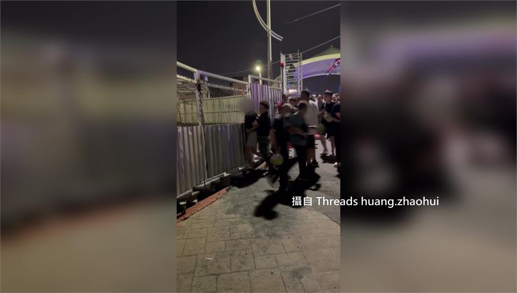 為看王識賢爆衝突？醉男亮玩具槍鬧場遭...