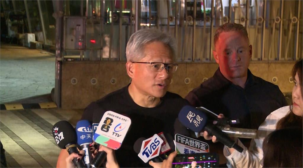 拜會張忠謀後奔饒河夜市 黃仁勳曝週三將出席輝達新大樓活動