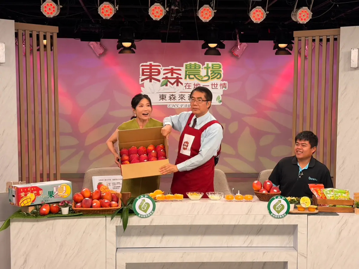 黃偉哲變最強推銷員3千公斤芒果完售